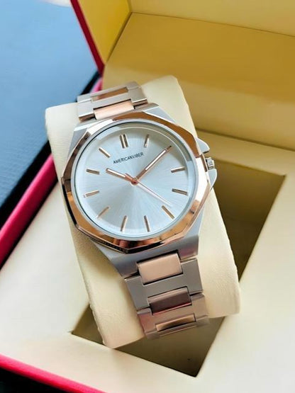American Viber Premium Metal Strap Watch